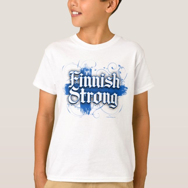 Finnisches starkes (Finnland) T-Shirt (Vorderseite)