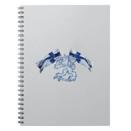 Finnisches Wappen Notizblock