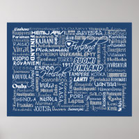 Finnisches Zollposter