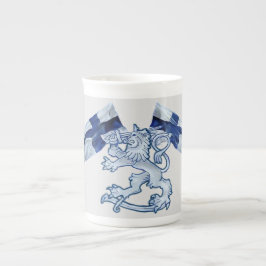 Finnish Lion Crest Specialty Mug Prozellantasse