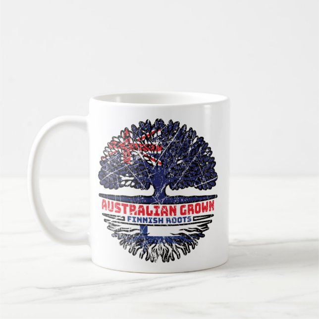 Finnland Australien Tree Roots Kaffeetasse (Links)