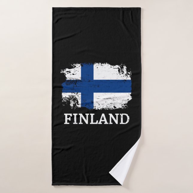 Finnland Badehandtuch (Badehandtuch)