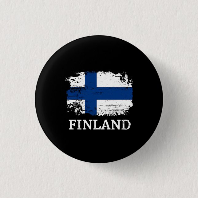 Finnland Button (Vorderseite)