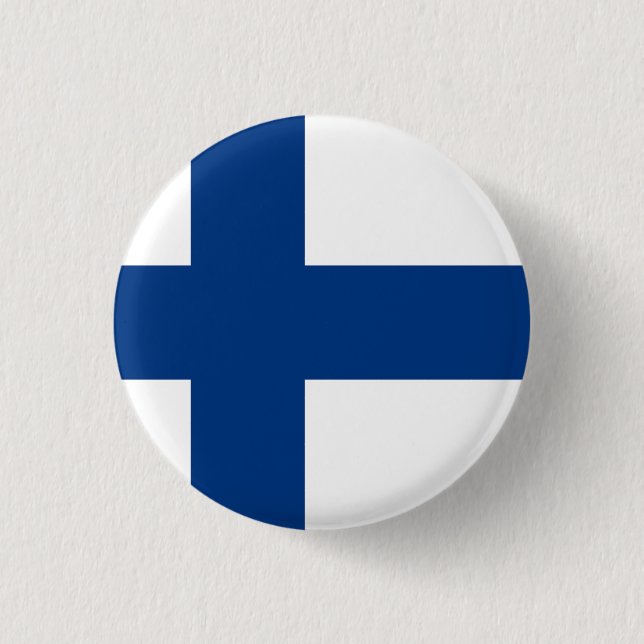 Finnland Button (Vorderseite)