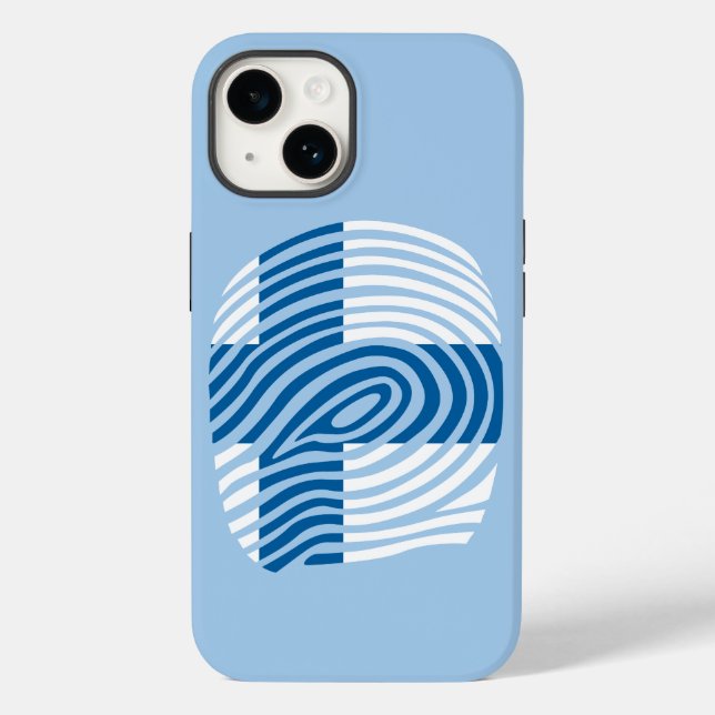 Finnland DNA Case-Mate iPhone Hülle (Rückseite)