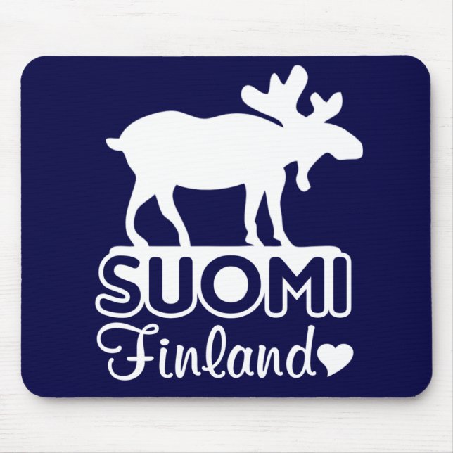 Finnland Elsenmousepad Mousepad (Vorne)