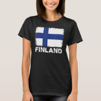 Finnland - Fahnen unterstützen finnische Frauen