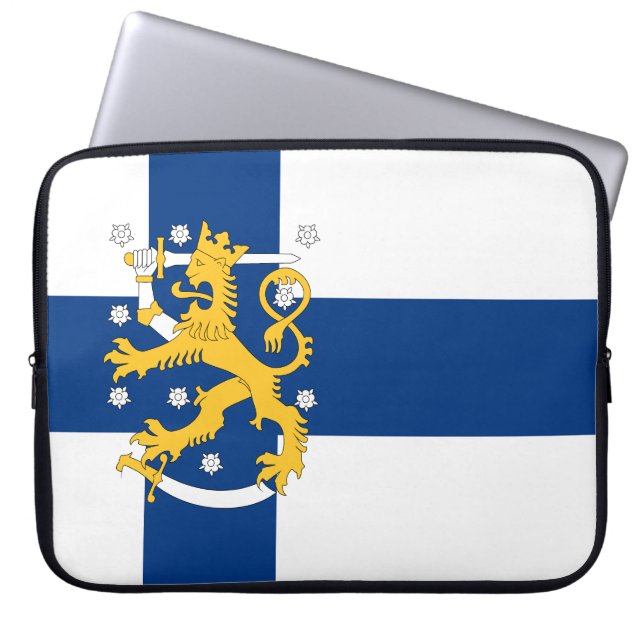 Finnland - Fall Laptopschutzhülle (Vorderseite)
