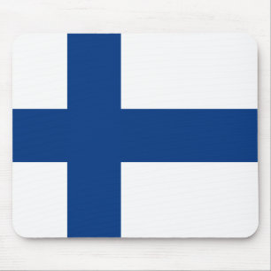 Finnland - finnische Staatsflagge Mousepad