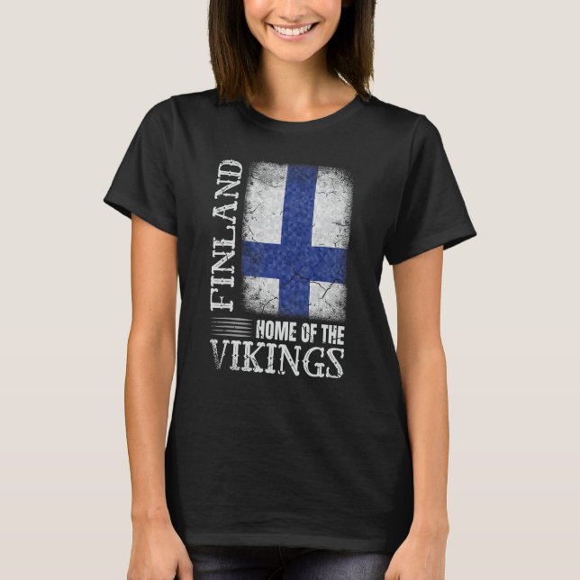 Finnland Finnland Finnland Helsinki Skandinavia Fi T-Shirt (Vorderseite)