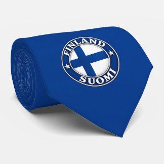 Finnland-Flagge-Halstuch, stilvolle finnische Flag Krawatte