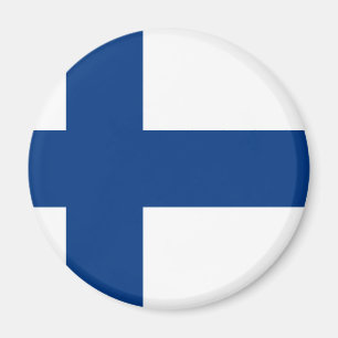 Finnland-Flagge Magnet
