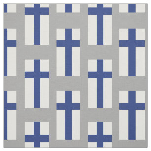 Finnland-Flagge Stoff