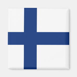 Finnland-Flaggen-Magnet Magnet