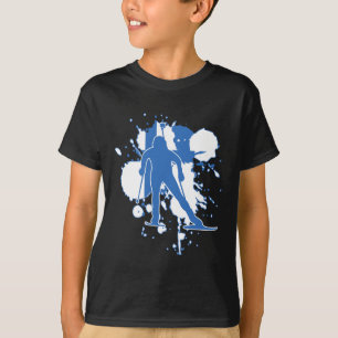 Finnland - Flaggenbiathlonist - Finnischer Biathlo T-Shirt