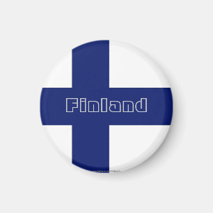 Finnland-Flaggenmagnet Magnet
