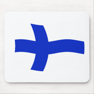Finnland Flaggenmousepad Mousepad