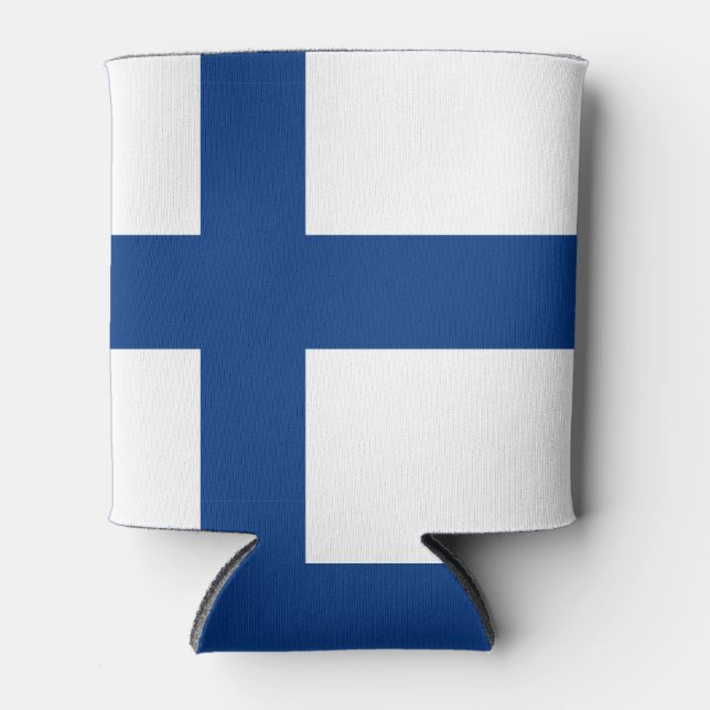 Finnland fliegt Cooler Dosenkühler (Vorderseite)