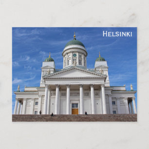 Finnland Foto Helsinki Kathedrale Postkarte