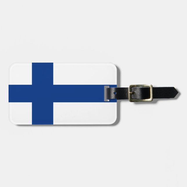 Finnland Gepäckanhänger (Vorderseite horizontal)