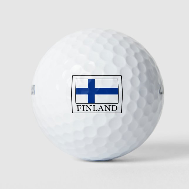 Finnland Golfball (Vorderseite)