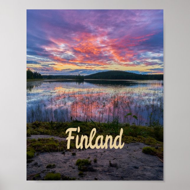 Finnland Helsinki Nordeuropa Poster (Vorne)