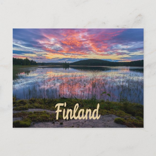 Finnland Helsinki Nordeuropa Postkarte (Vorderseite)