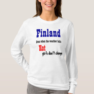 Finnland - Hot Girls-T - Shirt