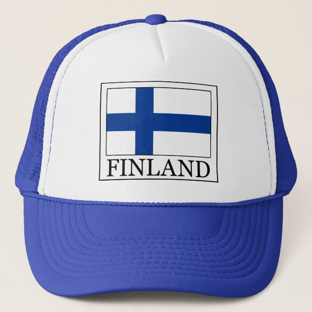 Finnland-Hut Truckerkappe (Vorderseite)