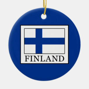 Finnland Keramik Ornament