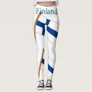 Finnland Landesflagge Thunder_Cove Leggings