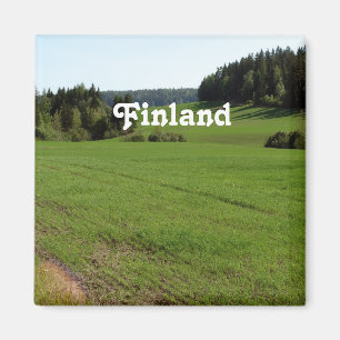Finnland Landschaft Magnet