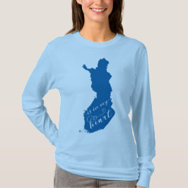 Finnland liegt mir im Herzen T-Shirt