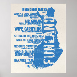 Finnland Liste 2 Kolossalposter/Print Poster