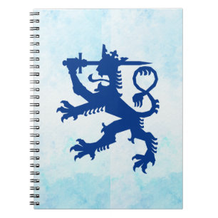 Finnland Löwen Notizbuch Notizblock