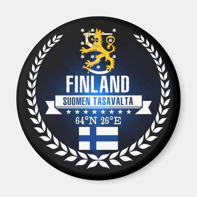 Finnland Magnet (Vorne)