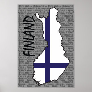 Finnland Poster
