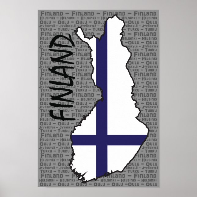 Finnland Poster (Vorne)