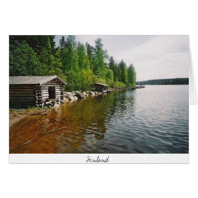 Finnland - Postkarte (Vorderseite (Horizontal))