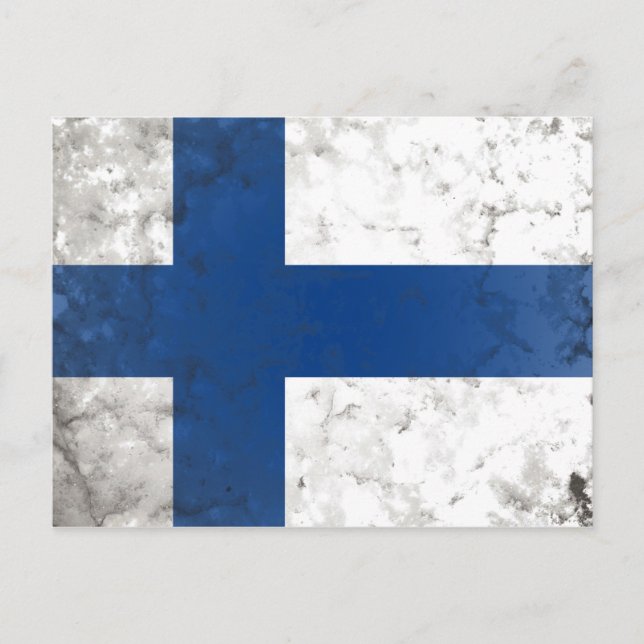 Finnland Postkarte (Vorderseite)