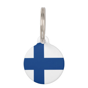 Finnland: Round-Pet-Tag Haustiermarke