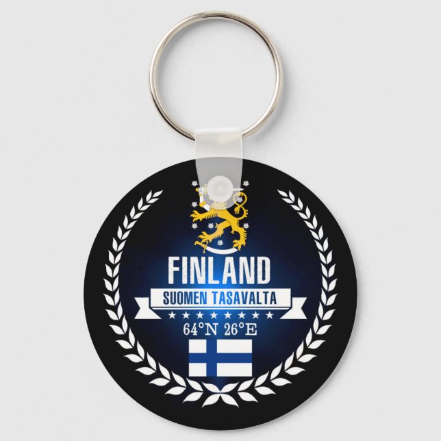 Finnland Schlüsselanhänger (Vorderseite)