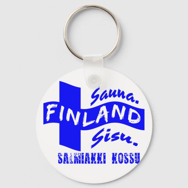 Finnland Schlüsselanhänger (Vorderseite)