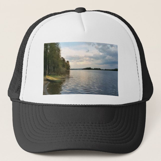 Finnland See Truckerkappe (Vorderseite)