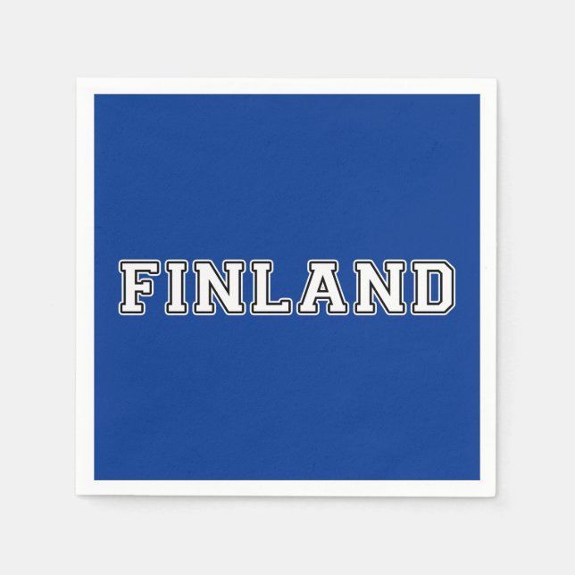 Finnland Serviette (Vorderseite)