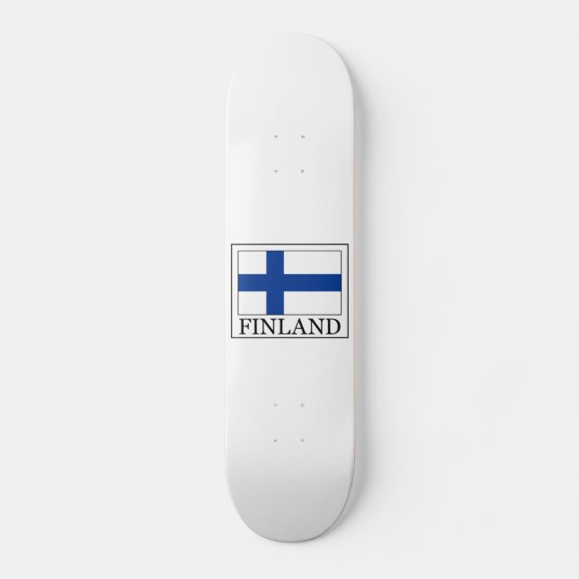 Finnland-Skateboard Skateboard (Vorderseite)