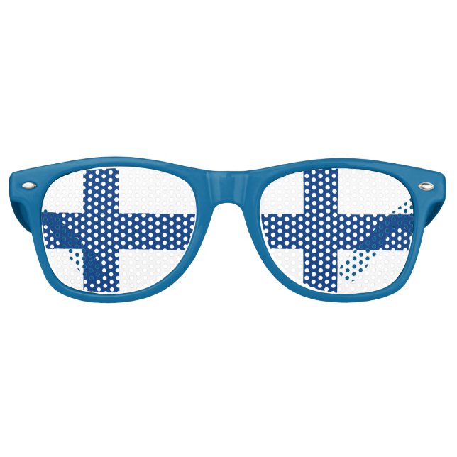 Finnland Spaß Party Brillen (Vorderseite)