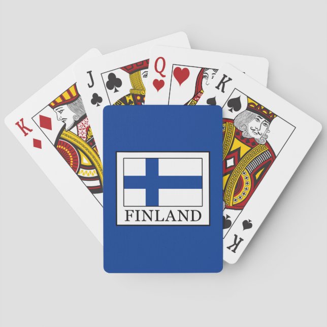 Finnland Spielkarten (Rückseite)