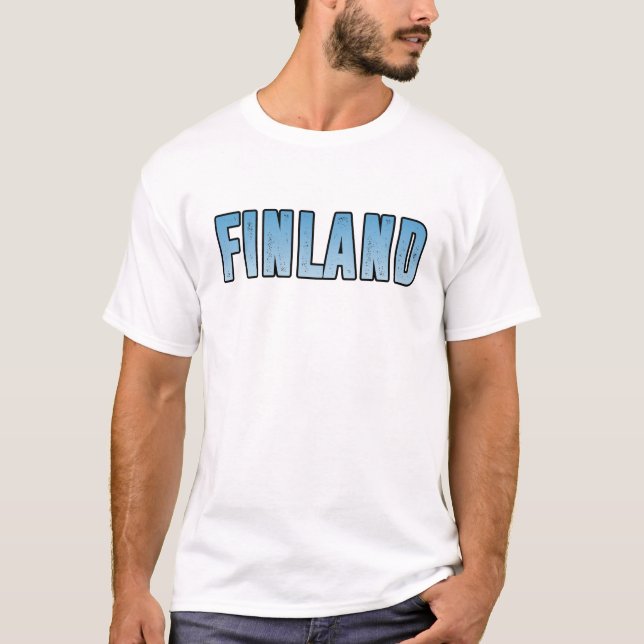 Finnland Suomi T-Shirt (Vorderseite)
