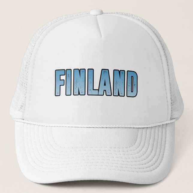 Finnland Suomi Truckerkappe (Vorderseite)